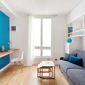 studio apartment 23 square meters interior photo