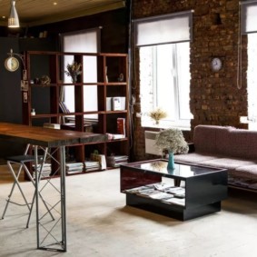 studio apartment loft style photo options