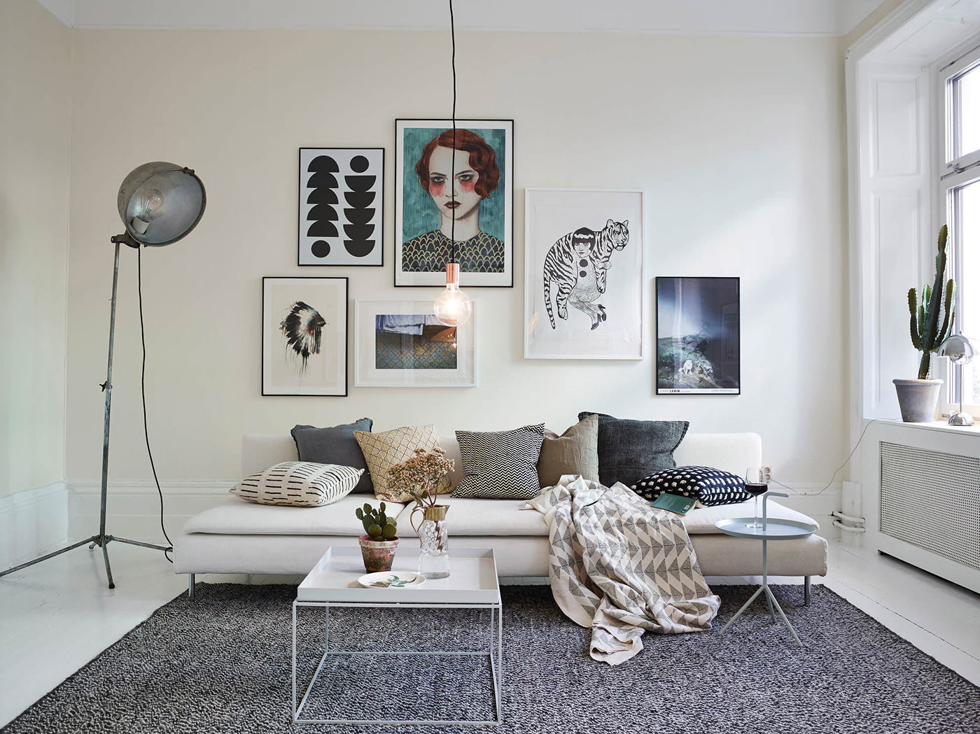 scandinavian style apartment