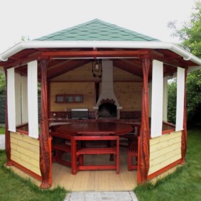 Gazebo confortable petit