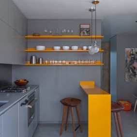 piccola cucina con tavolo da cucina idee interne