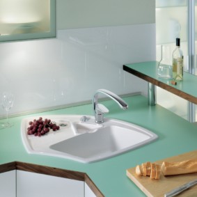 lavello per idee di design per la cucina