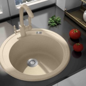 idee di design lavello della cucina