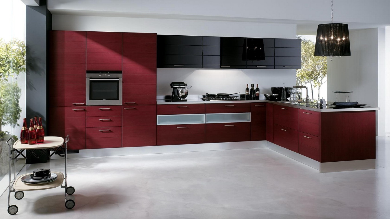 idee di arredamento pavimenti in cucina