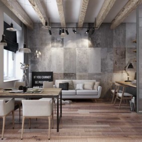 conception d'appartement loft