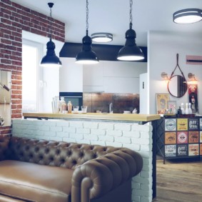 studio dans des idées d'intérieur de style loft