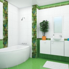 idee per interni piastrelle bagno