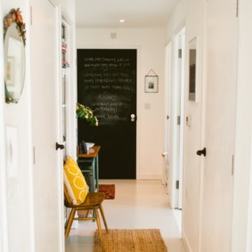 white entrance hall