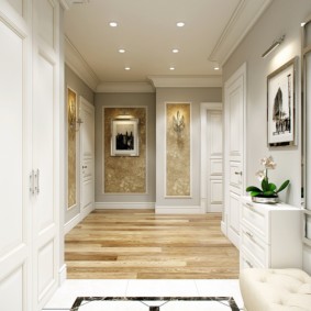 white entrance hall