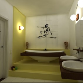 idées de salle de bain séparées