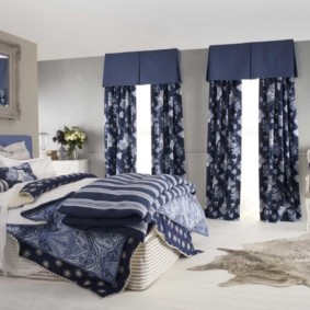 idées de chambre bleue