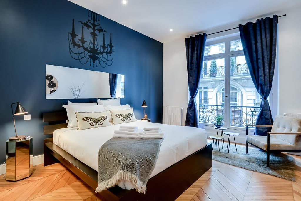 idées d'intérieur chambre bleue