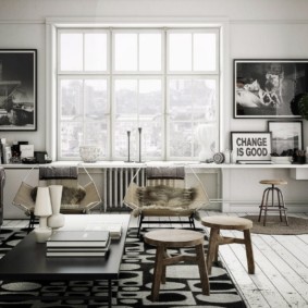 Scandinavian style living room decor ideas