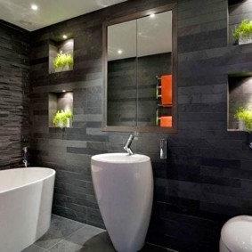 idee interne per il bagno combinate