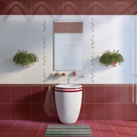 foto di design di piastrelle bagno