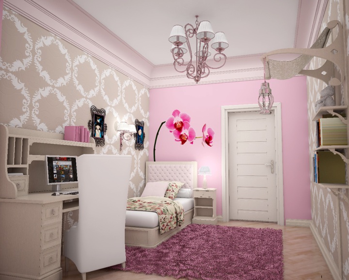 photo de conception de chambre beige