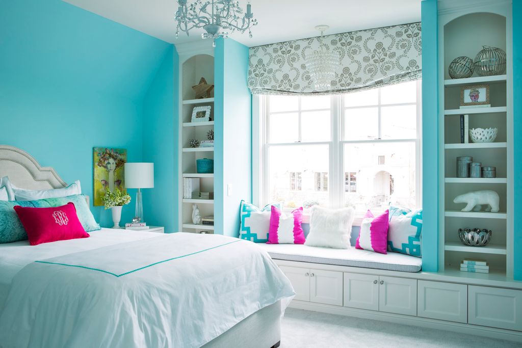 turquoise bedroom design ideas