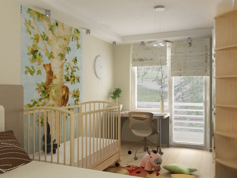 chambre et enfants dans une chambre design photo