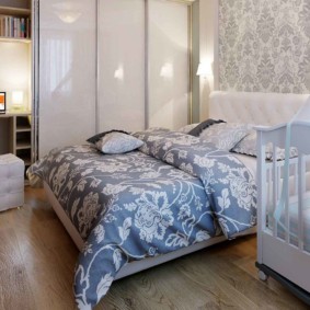 chambre à coucher et chambre d'enfant dans des idées d'intérieur d'une seule pièce