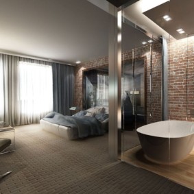 conception de chambre loft