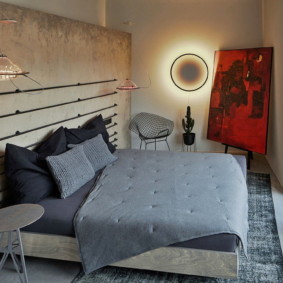 photo de conception de chambre loft