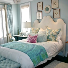 turquoise bedroom design