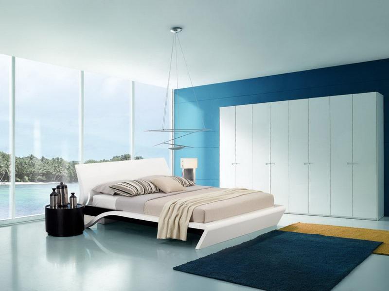 chambre en bleu options