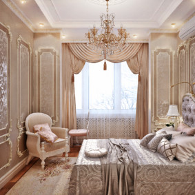 conception de chambre classique