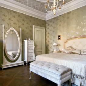 photo de conception de chambre classique