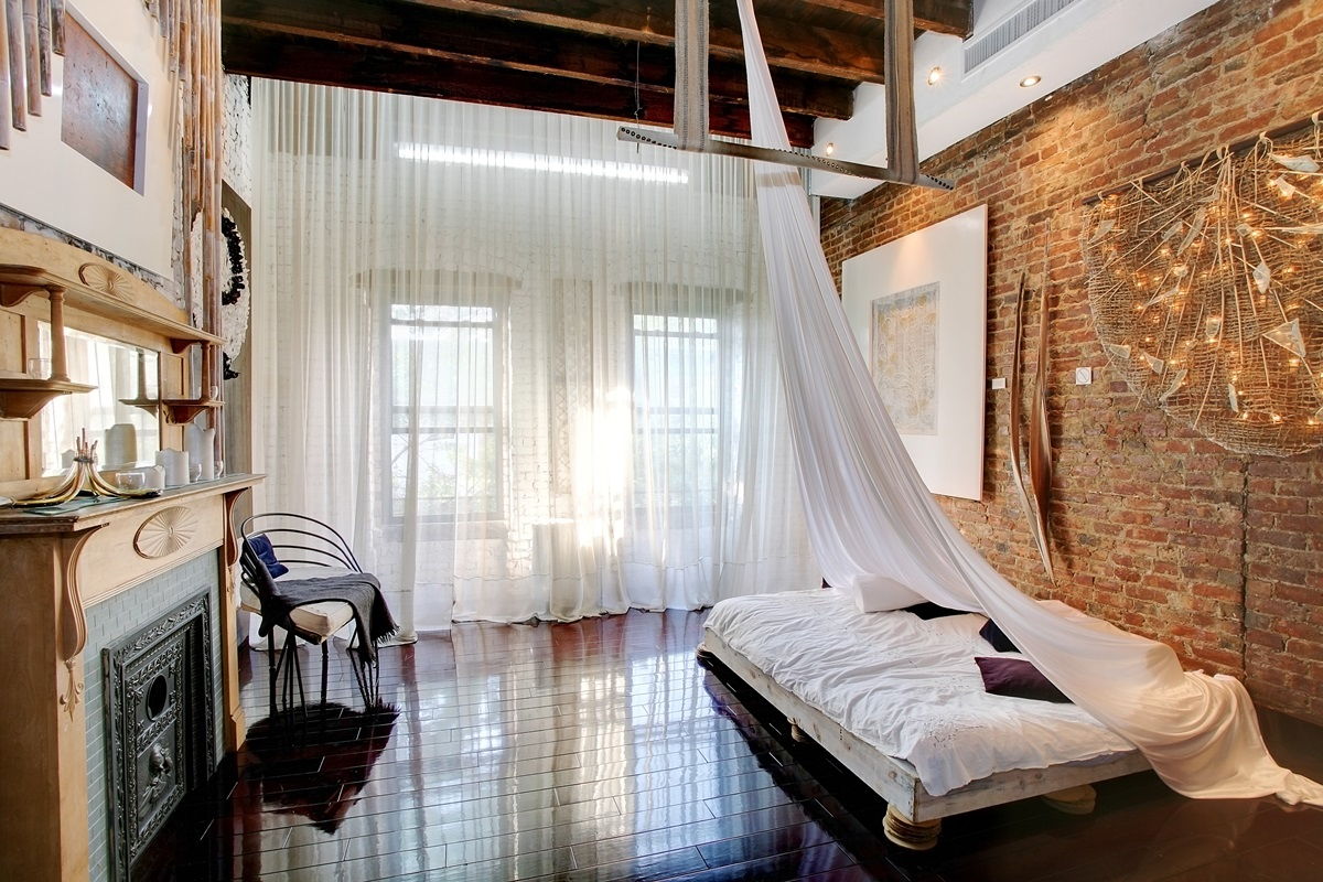 décor de chambre loft