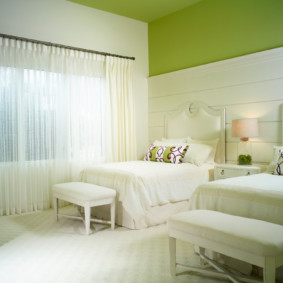 options de photo de chambre verte