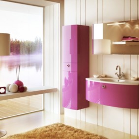 armoire pour une photo de salle de bain