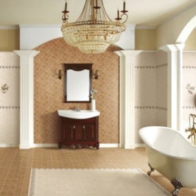 salle de bain avec intérieur photo haut de gamme