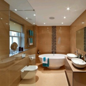 salle de bain avec meubles premium