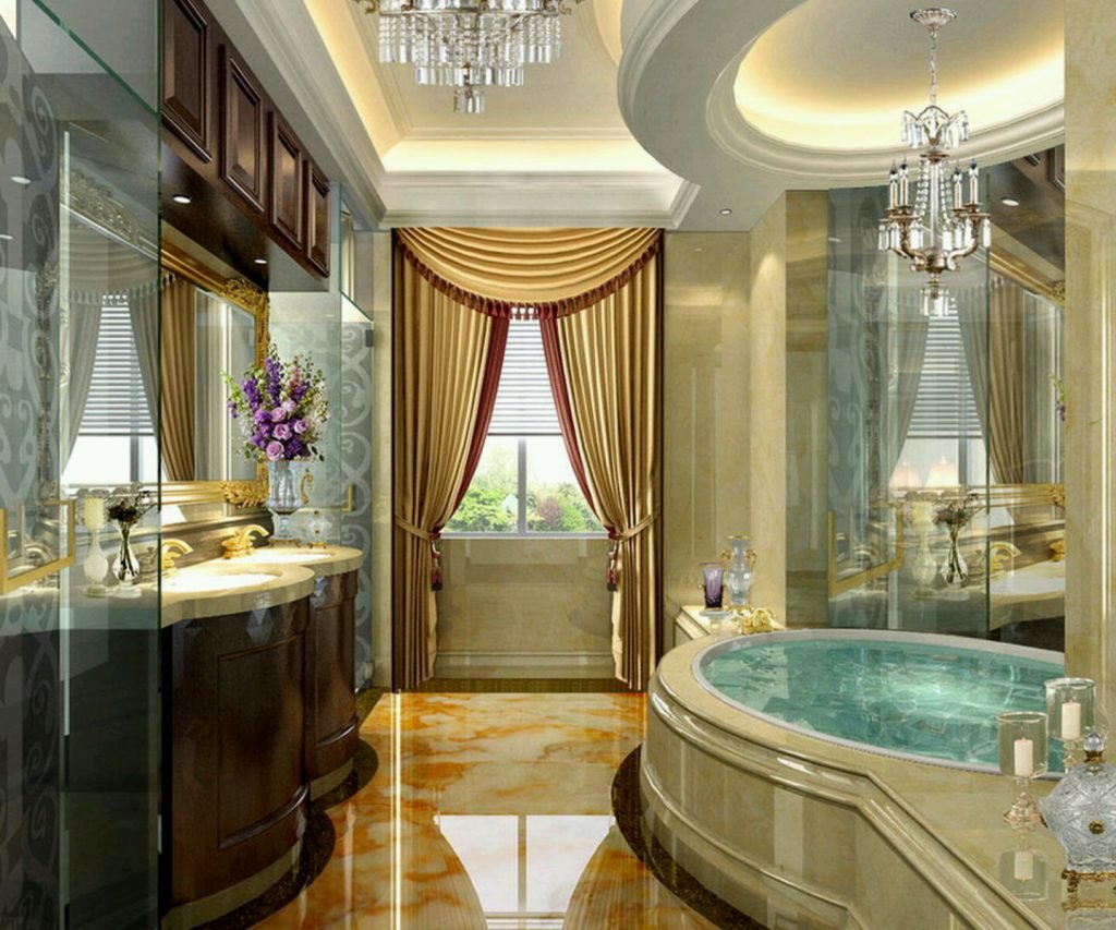 salle de bain avec mobilier design premium