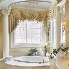 salle de bain avec des meubles photo design premium