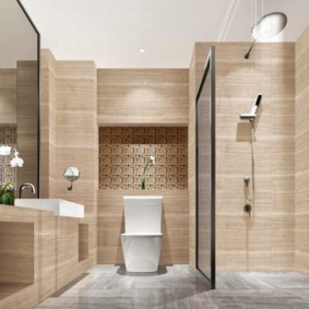 salle de bain avec des options photo premium