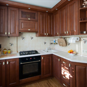 cuisine dans un panneau photo maison intérieur