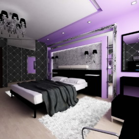 design de la chambre 14 m2 de couleurs