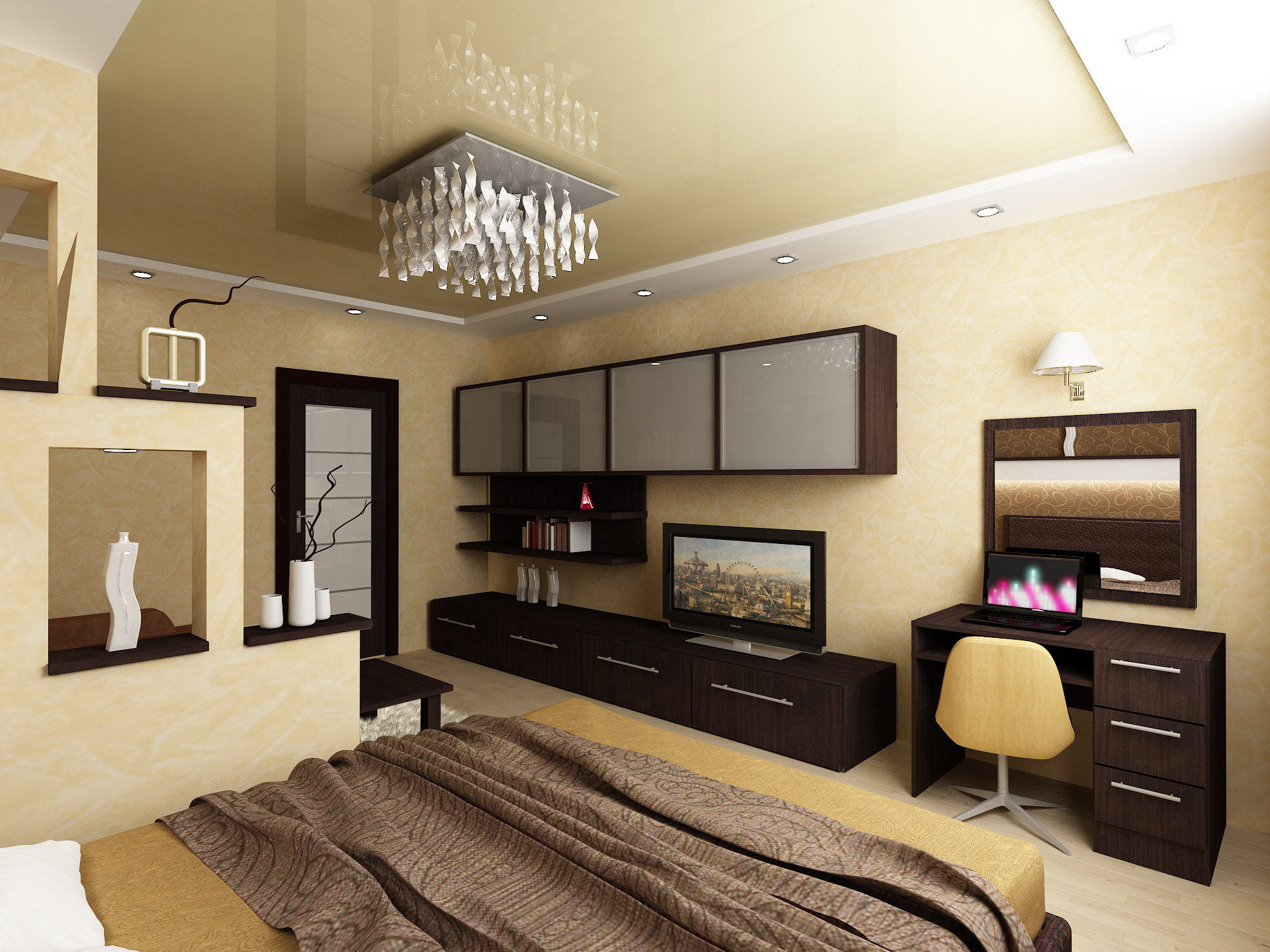 design bedroom living room photo ideas