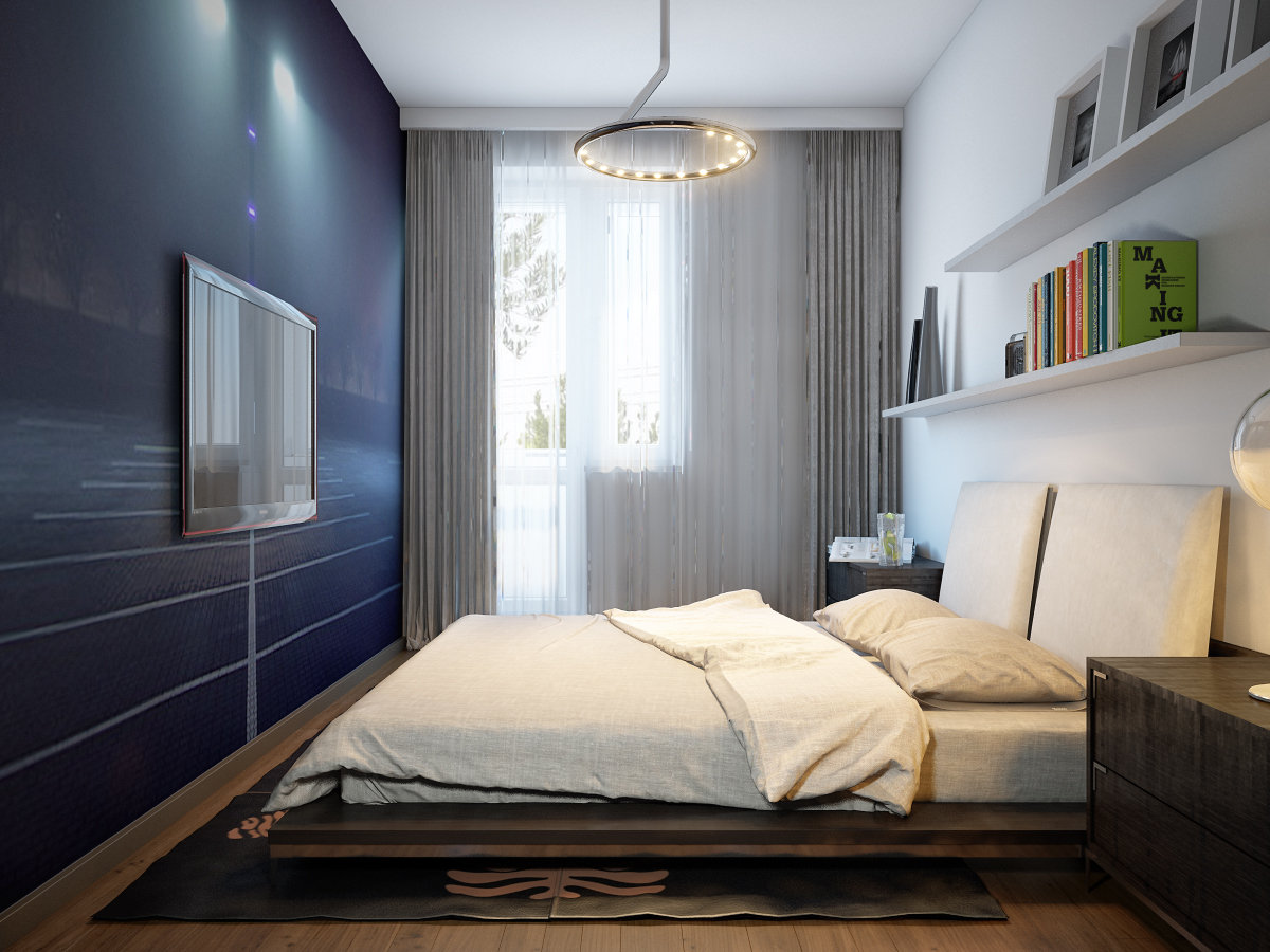 chambre de 14 m² design