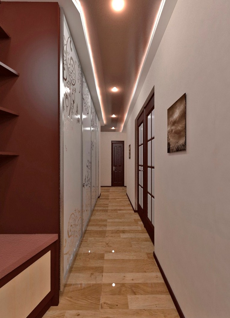 corridor in a panel house interior ideas