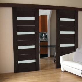 Contemporary sliding door