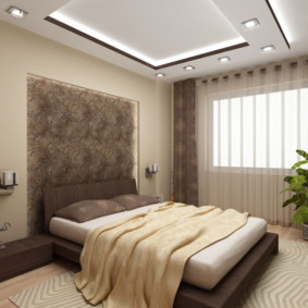 Plafond duplex dans la chambre