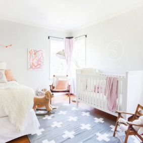 Chambre lumineuse pour parent et enfant