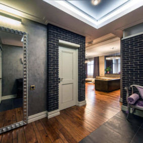 Art Deco Entrance Hallway with Loft Features