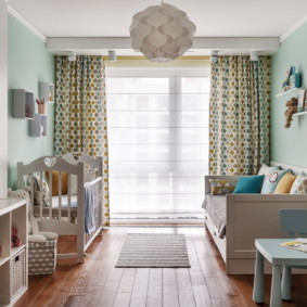 Intérieur de la chambre pour un petit enfant.