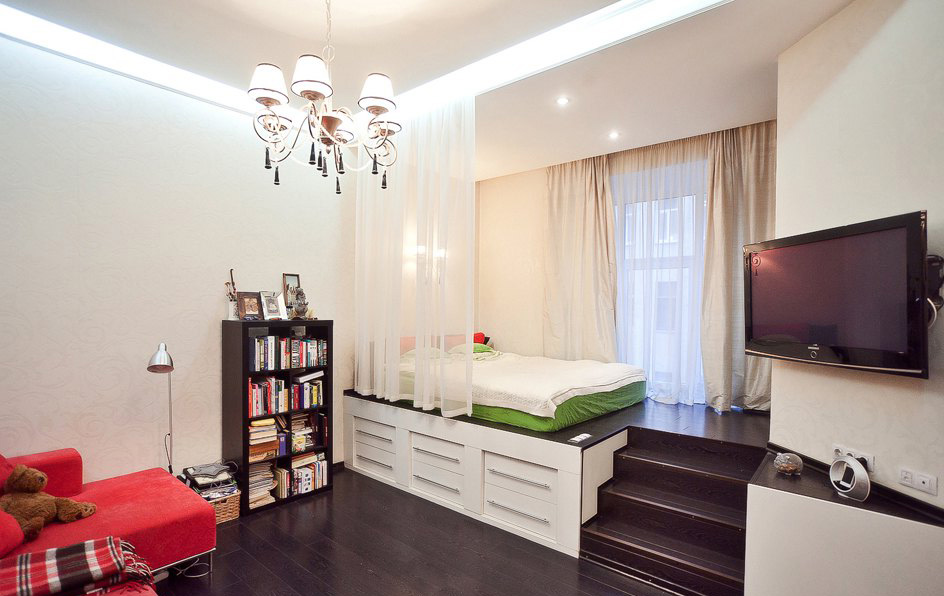 Idée salon chambre 20 m²