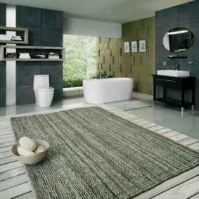 options de photo de tapis de salle de bain