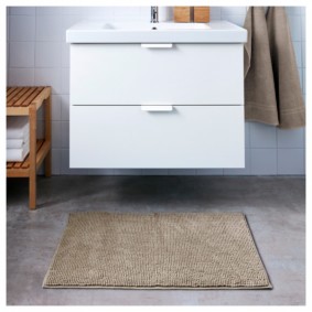 tapis de salle de bain idées vues